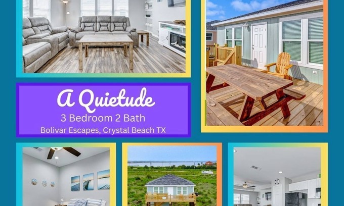 Gilchrist Casa | A Quietude - a 3 bedroom 2 bath home that sleeps 7