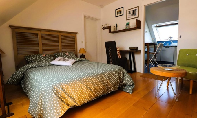 Saint-Ideuc Apartamento | A Saint-malo, Dans le Quartier de Rochebonne et à 1.8km du Bourg de Rothéneuf, Agréable Location de