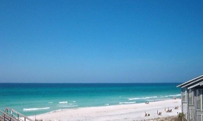 Seagrove Beach Casa | Una concha de mar en la playa: un lugar ideal para unas vacaciones en la playa.
