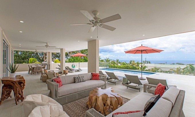 Merlin Bay Villa | A spectacular villa offering panoramic sea views within this new luxury private