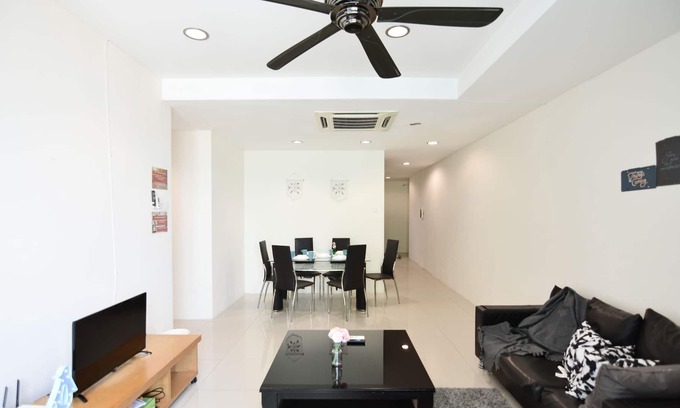 Pudu Apartamento | A Stylish & Comfy High-Floor, 4BR Apt FREE Parking