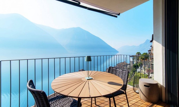Gandria Apartamento | Apartamento con magníficas vistas al lago en Gandria (UNIQUE GANDRIA 3)