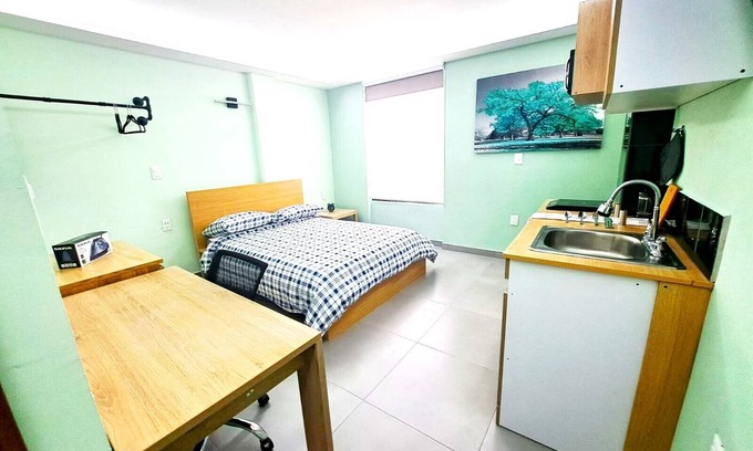Cuautitlan Izcalli Apartamento | A11 Full Suite ‖ Mini Dept at Plaza Acequia A11