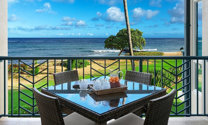 Wailua Condominio | OCEANFRONT Bliss A206 3 habitaciones UBICACIÓN PRINCIPAL Resort Pool & Restaurant * AC *