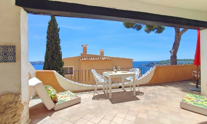 Peguera Apartamento | A3017 Sea view apartment for 2 people in Cala Fornells