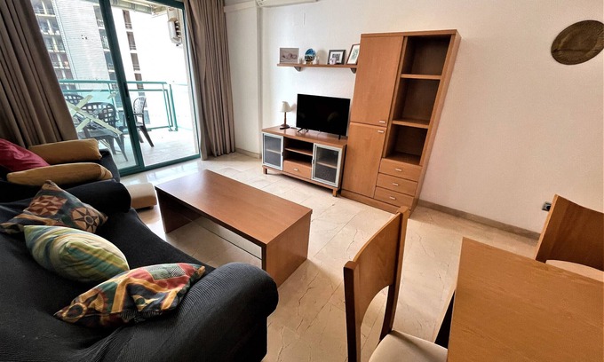 Villajoyosa Apartamento | A551 - Bonito apartamento con vista al mar y cerca de la playa