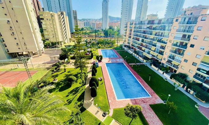 Finestrat Apartamento | A972 - Coqueto estudio con vista a piscina y parking comunitario