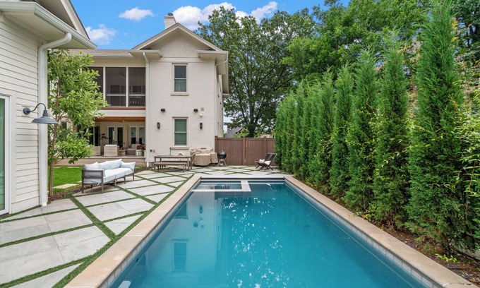 Belmont - Hillsboro Casa | Above Nashville Magnificent I Pool&Spa | 12 South | Pool TableI Luxe Services