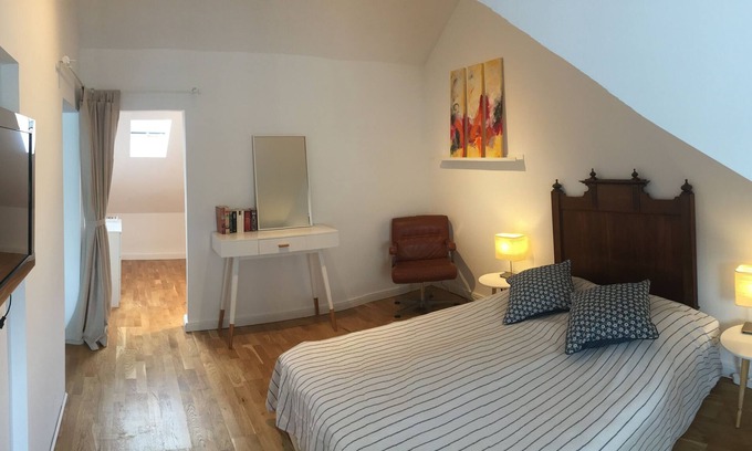 Boppard Apartamento | En los techos de Boppard - terraza privada con vistas