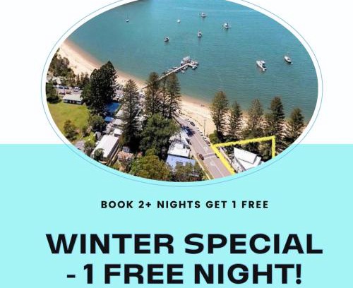 Patonga Apartamento | Absolute Beach Front House Panoramic Views
