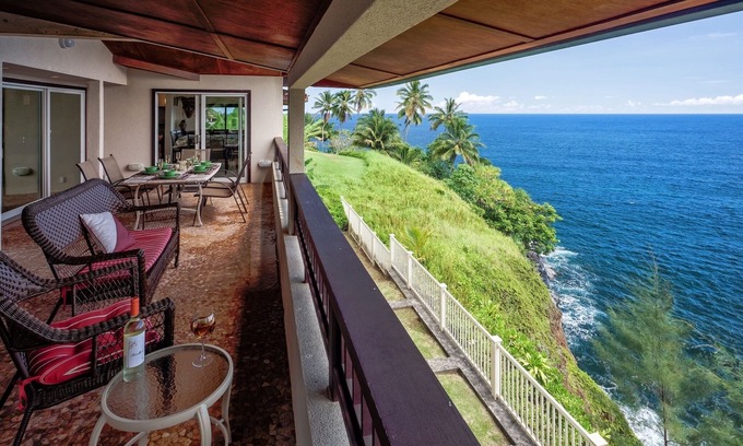 Hilo Casa | Absoluto frente al mar! ¡Que vista! ¡Como ningún otro! Lee nuestros comentarios!