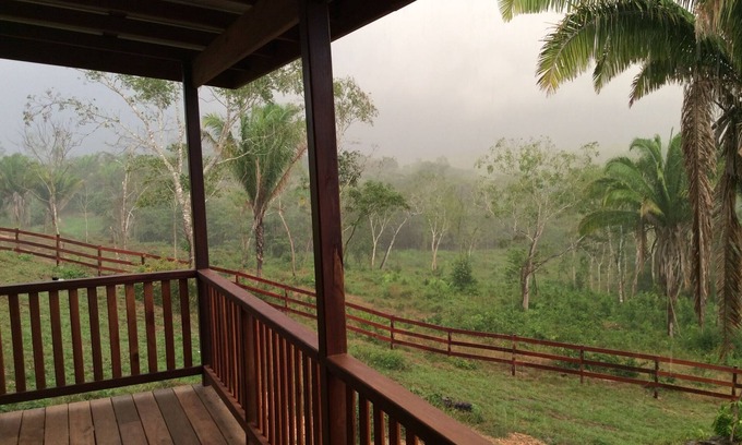 San Ignacio Casa | C.A; Selva; Nadar; Se admiten mascotas; Para toda la familia Exuberantes vistas tropicales
