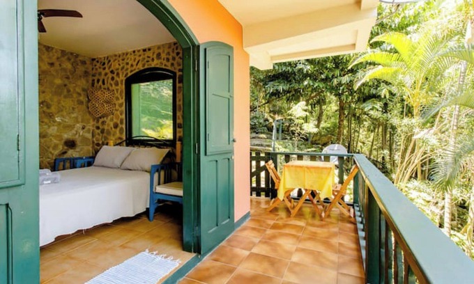 Mangaratiba Apartamento | Accès Direct à la Plage - Suite Île