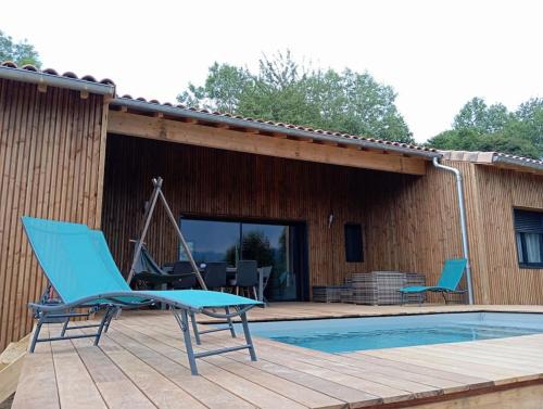 Estadens Casa | Accords Pyrénées - Vue Pyrénées - Piscine et spa - classé 4 étoiles