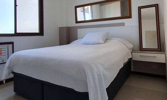 Barra da Tijuca Apartamento | Acolhedor flat à beira-mar na Barra da Tijuca
