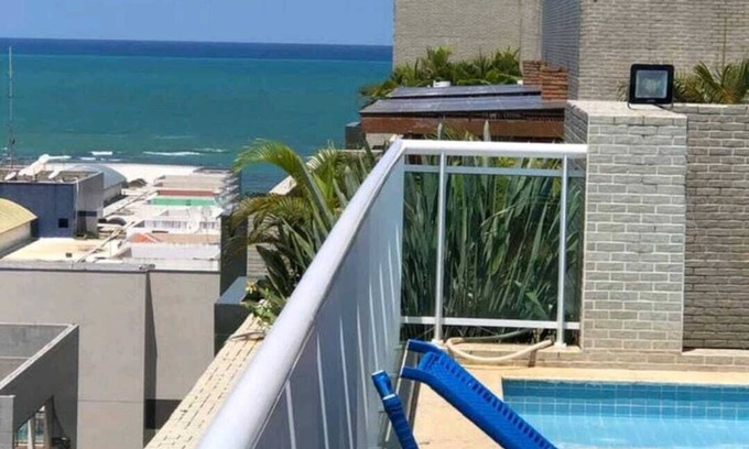 Jatiuca Apartamento | Anna Leal Hospedagem Ap - Beira-mar, Piscina, Ar Cond., Churrasqueira, Garagem