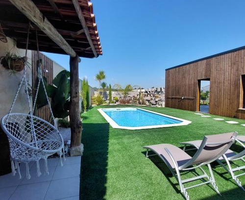 Leiria Casa | Adega D'Aldeia com piscina e jacuzzi
