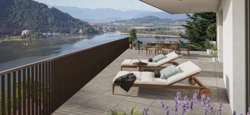 Annenheim Apartamento | Adlerblick Penthouse mit Seeblick