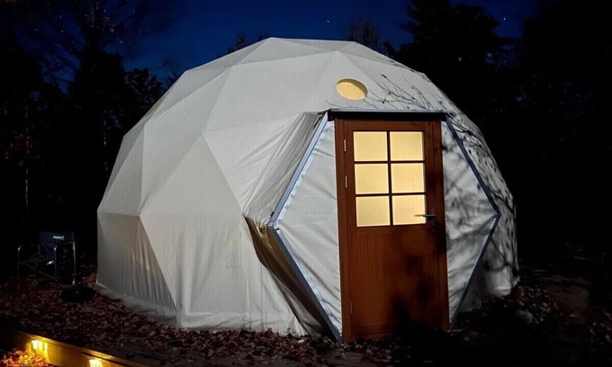 Siren Cabaña | Adorable, private GeoDesic Dome in Siren
