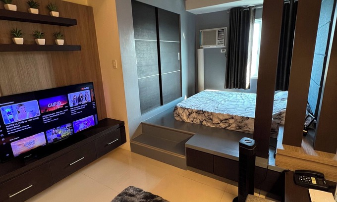 Santo Cristo Condominio | Aesthetic fully furnished 1-bedroom condo in Quezon City, beside SM North Edsa