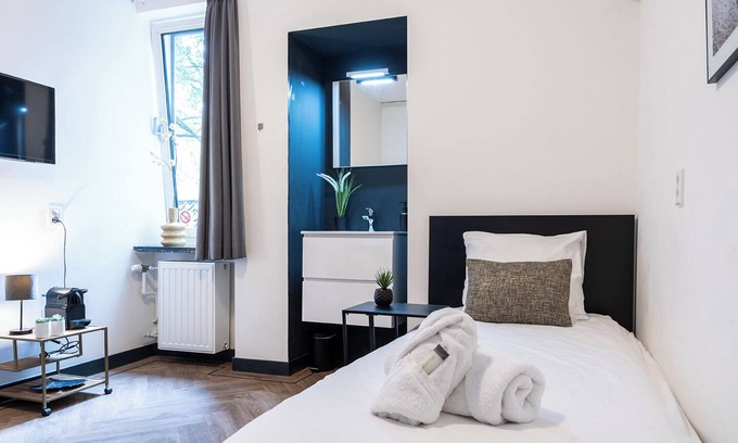 Centrum Apartamento | Habitación individual asequible y cómoda en el corazón de Tilburg, perfecta para explorar la ciudad.