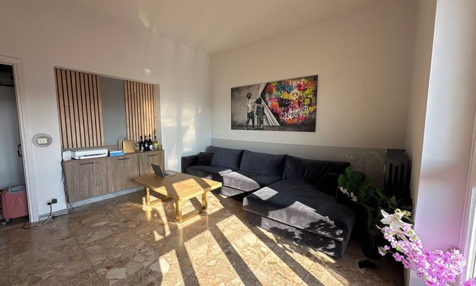 Murazzano Apartamento | Affordable penthouse apartment with panoramic views. Good kitchen and bedroom