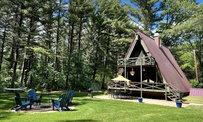 Princeton Cabina | Aframe in the Pines
