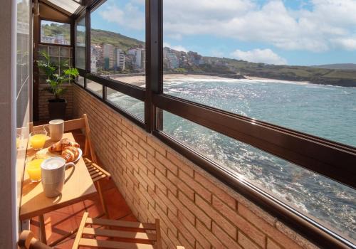 Malpica de Bergantinos Apartamento | AG Piso Caldeirón Malpica, primera linea de playa