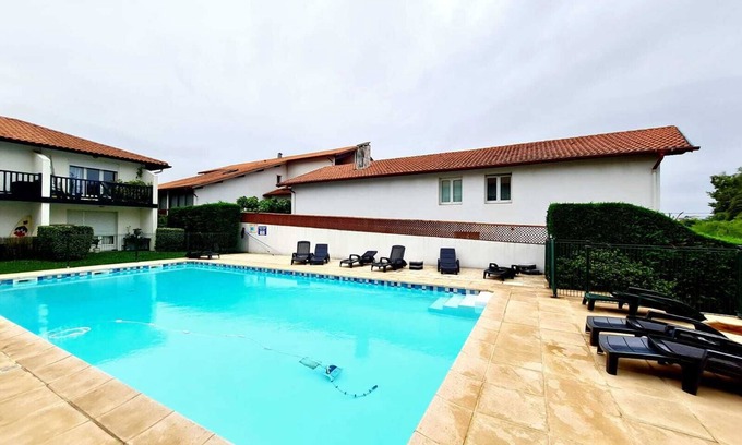 Bidart Apartamento | Agréable Studio Dans Copropriété Avec Piscine