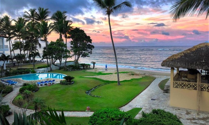 Cabarete Apartamento | Agualina Kite Hotel Oceanfront Apartments