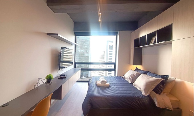 Usaquen Casa | AH/Loft vista a la ciudad, Cama Queen,Wifi,Usaquén