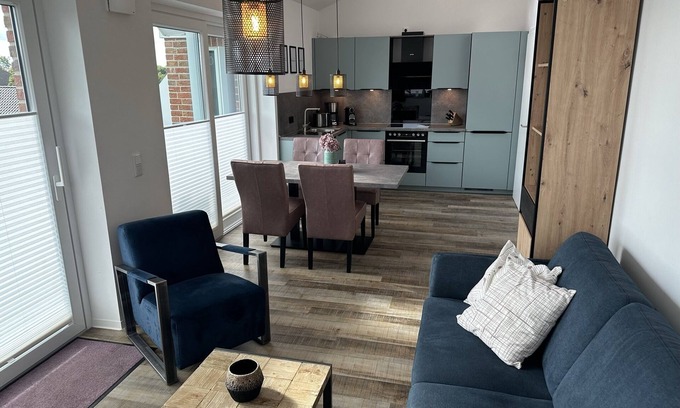Wangerland Apartamento | Ahoi Hooksiel - Familienfreundliche 5-sterne-ferienwohnung - Deichnähe