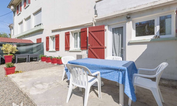 Barbotan-les-Thermes Apartamento | Air-conditioned T3 apartment with parking and WiFi, near the thermal baths