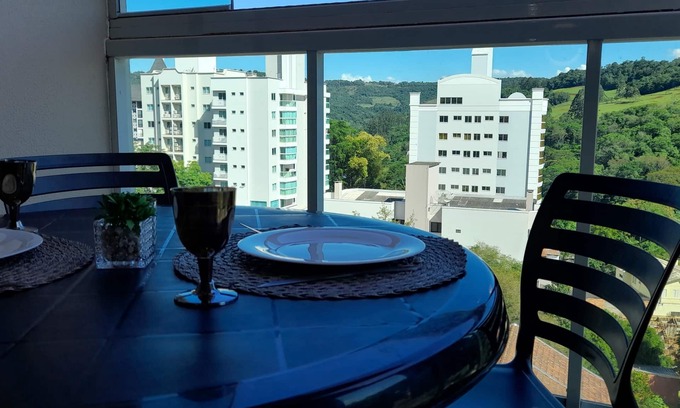 Piratuba Apartamento | Air-conditioned apartment 502, just 5 minutes from the thermal baths of Piratuba/SC
