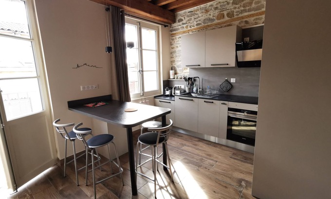 Griffon - Royale Apartamento | Air-conditioned apartment in the city center, top floor