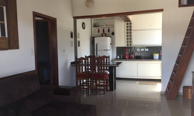 Barra da Lagoa Casa | Casa con aire acondicionado en todas las habitaciones.