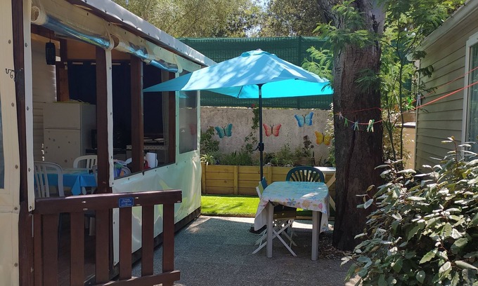 Giens Casa | Casa móvil con aire acondicionado, camping 4 personas "La Presqu'ile de Giens" ****