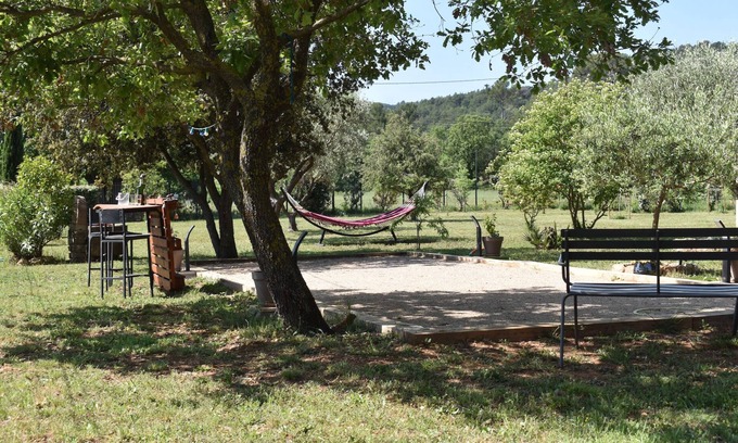 Figanieres Villa | Air-conditioned Villa l'Oustalet with private pool and hammock