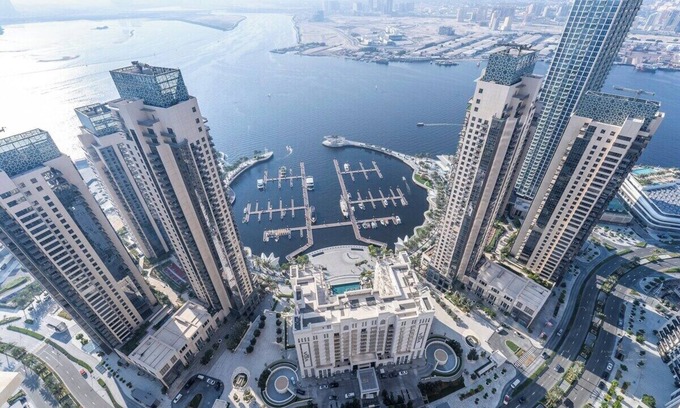 Dubai Apartamento | Airy 5-Bedrooms Apartment at Harbour views with stunning scenery of Dubai Creek!