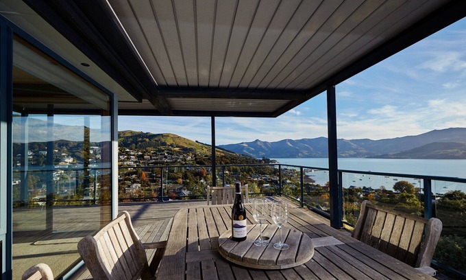 Akaroa Casa | Akaroa Amplio, soleado, vistas al puerto y cerca de la ciudad.