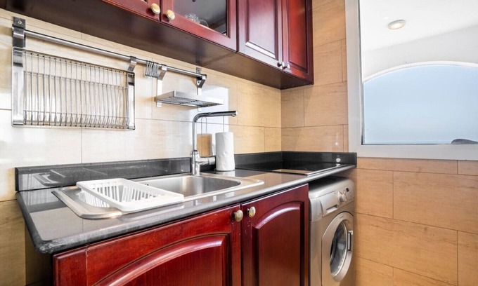 Al Hamra Village Casa | FIRST CLASS | 1BR | Tranquil Sea View Retreat