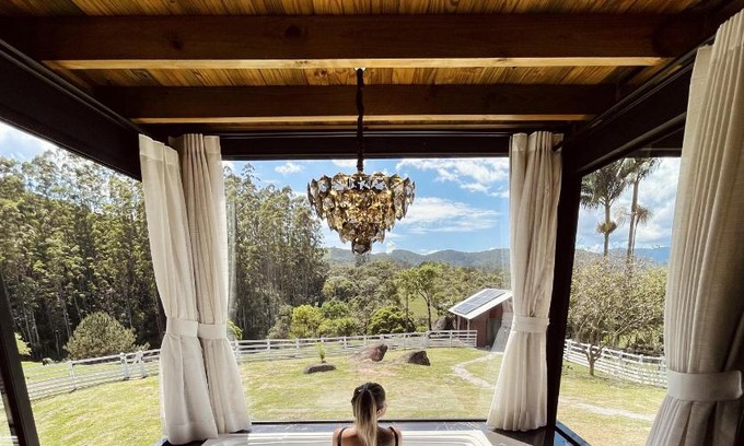 Sul do Rio Chalet De Esquí | Alameda dos Ipês, casa completa, para toda família