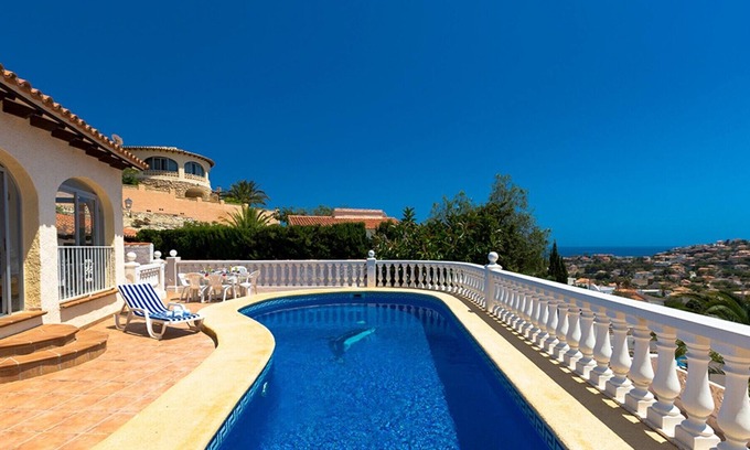 La Canuta Villa | Alquiler de villa en Calpe ALBA, con piscina privada para 6 pax