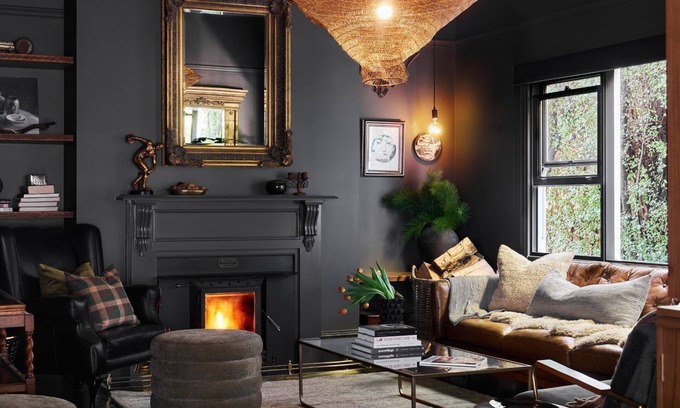 Hepburn Springs Casa | Alchemy House- 3 bed, firepalce with fanastic views