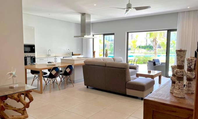 Pointe aux Canonniers Apartamento | Alea : Luxury 2 bedroom/bathroom apartment close to the beach