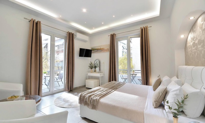 Agios Panteleimonas Apartamento | Alekos Apartments 2 Netflix, Self Check-In