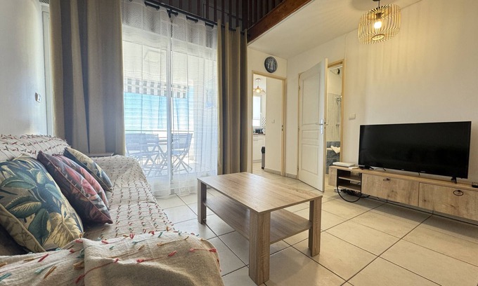 Carosse Apartamento | Alexandrin, Appt pour 3 personnes avec vue mer