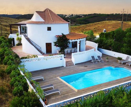 Figueira Casa | Algarve Windmill, Villa and Pool 2000m to the Beach