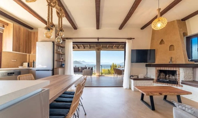 Kontos Apartamento | Alkis House Astonishing Sea View deluxe appartment