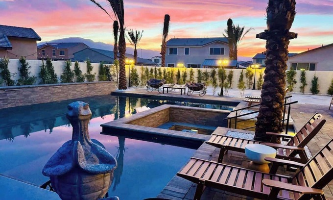 Coachella Casa | All Inclusive 6 bedroom Bali Dream Resort